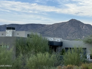 Extraordinary Mortensen Signature Home nestled on a corner lot on Desert Mountain Golf Club - Renegade Course in Arizona - for sale on GolfHomes.com, golf home, golf lot