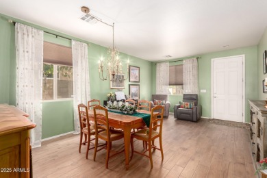 Discover this stunning single-story home in the coveted Johnson on The Golf Club At Johnson Ranch in Arizona - for sale on GolfHomes.com, golf home, golf lot