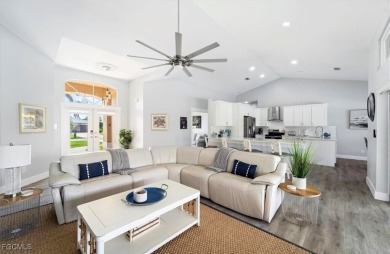 Welcome to your luxury waterfront oasis in Southwest Cape Coral on Royal Tee Country Club in Florida - for sale on GolfHomes.com, golf home, golf lot