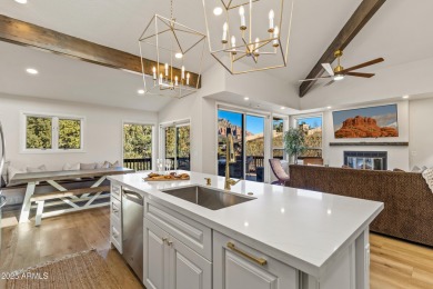 Stylish Sedona Golf Course Remodel in the pines with gorgeous on Canyon Mesa Country Club in Arizona - for sale on GolfHomes.com, golf home, golf lot