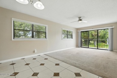 Welcome to this stylish and move-in-ready 2-bedroom, 2-bathroom on Daytona Beach Golf Club in Florida - for sale on GolfHomes.com, golf home, golf lot
