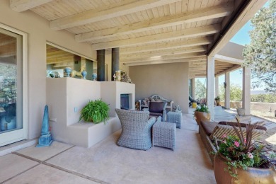 This 4 bedroom, 4 bath home, of which 1 Bedroom and 1 Bath are on The Club At Las Campanas  in New Mexico - for sale on GolfHomes.com, golf home, golf lot