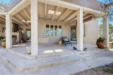 This 4 bedroom, 4 bath home, of which 1 Bedroom and 1 Bath are on The Club At Las Campanas  in New Mexico - for sale on GolfHomes.com, golf home, golf lot