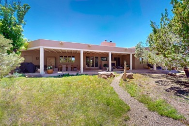 This 4 bedroom, 4 bath home, of which 1 Bedroom and 1 Bath are on The Club At Las Campanas  in New Mexico - for sale on GolfHomes.com, golf home, golf lot