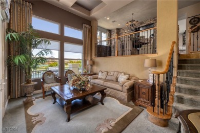 Live the ultimate resort lifestyle in this Toll Brothers on Reflection Bay Golf Club in Nevada - for sale on GolfHomes.com, golf home, golf lot