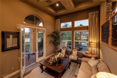 Live the ultimate resort lifestyle in this Toll Brothers on Reflection Bay Golf Club in Nevada - for sale on GolfHomes.com, golf home, golf lot