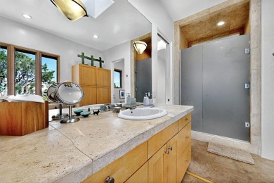 This 4 bedroom, 4 bath home, of which 1 Bedroom and 1 Bath are on The Club At Las Campanas  in New Mexico - for sale on GolfHomes.com, golf home, golf lot