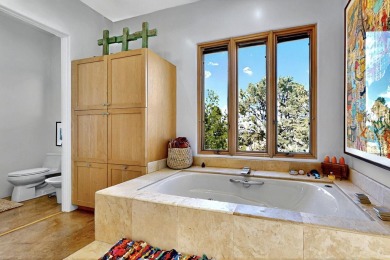 This 4 bedroom, 4 bath home, of which 1 Bedroom and 1 Bath are on The Club At Las Campanas  in New Mexico - for sale on GolfHomes.com, golf home, golf lot