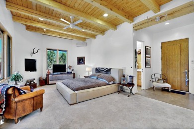 This 4 bedroom, 4 bath home, of which 1 Bedroom and 1 Bath are on The Club At Las Campanas  in New Mexico - for sale on GolfHomes.com, golf home, golf lot