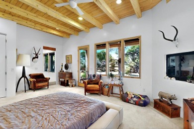 This 4 bedroom, 4 bath home, of which 1 Bedroom and 1 Bath are on The Club At Las Campanas  in New Mexico - for sale on GolfHomes.com, golf home, golf lot