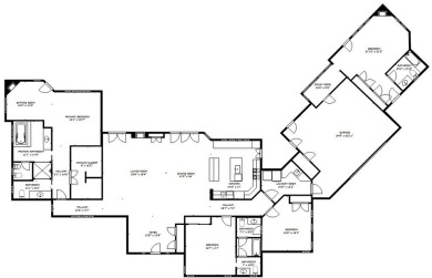 This 4 bedroom, 4 bath home, of which 1 Bedroom and 1 Bath are on The Club At Las Campanas  in New Mexico - for sale on GolfHomes.com, golf home, golf lot