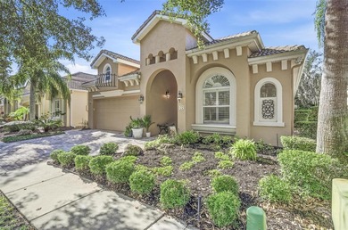 Nestled in Village Oaks of Grand Haven, this Mediterranean style on Grand Haven Golf Club in Florida - for sale on GolfHomes.com, golf home, golf lot