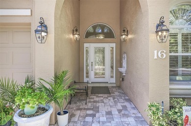 Nestled in Village Oaks of Grand Haven, this Mediterranean style on Grand Haven Golf Club in Florida - for sale on GolfHomes.com, golf home, golf lot
