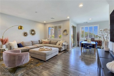 Located in the highly desirable, guard-gated Rhodes Ranch golf on Rhodes Ranch Golf Club in Nevada - for sale on GolfHomes.com, golf home, golf lot