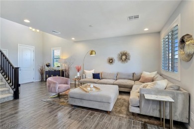 Located in the highly desirable, guard-gated Rhodes Ranch golf on Rhodes Ranch Golf Club in Nevada - for sale on GolfHomes.com, golf home, golf lot