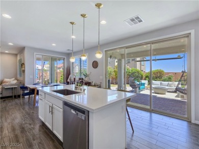 Located in the highly desirable, guard-gated Rhodes Ranch golf on Rhodes Ranch Golf Club in Nevada - for sale on GolfHomes.com, golf home, golf lot