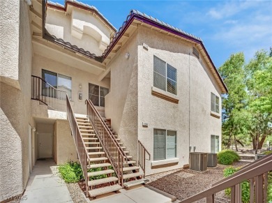 Arguably the best views in the complex! Perched on the second on Painted Desert Golf Club in Nevada - for sale on GolfHomes.com, golf home, golf lot