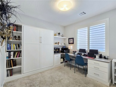 Located in the highly desirable, guard-gated Rhodes Ranch golf on Rhodes Ranch Golf Club in Nevada - for sale on GolfHomes.com, golf home, golf lot