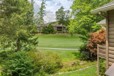 This first fairway home at Highlands Country Club combines a on Highlands Country Club in North Carolina - for sale on GolfHomes.com, golf home, golf lot