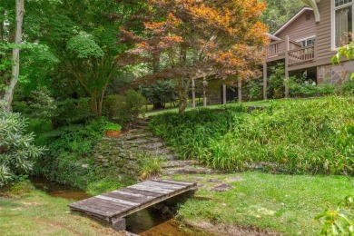 This first fairway home at Highlands Country Club combines a on Highlands Country Club in North Carolina - for sale on GolfHomes.com, golf home, golf lot