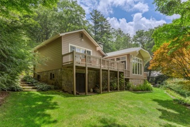 This first fairway home at Highlands Country Club combines a on Highlands Country Club in North Carolina - for sale on GolfHomes.com, golf home, golf lot