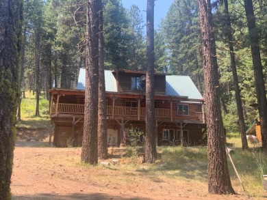 Explore the allure of log cabin living in this charming home on Meadowcreek Golf Resort in Idaho - for sale on GolfHomes.com, golf home, golf lot