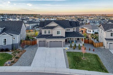 This exquisite residence offers a perfect blend of modern on Country Club at Castle Pines in Colorado - for sale on GolfHomes.com, golf home, golf lot