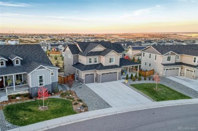 This exquisite residence offers a perfect blend of modern on Country Club at Castle Pines in Colorado - for sale on GolfHomes.com, golf home, golf lot