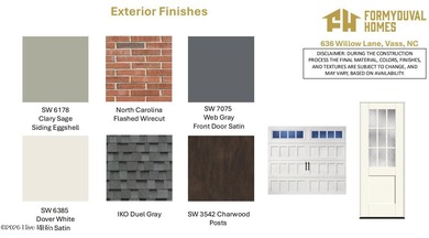 A stunning new construction by local builders, Formyduval Homes on Woodlake Country Club in North Carolina - for sale on GolfHomes.com, golf home, golf lot