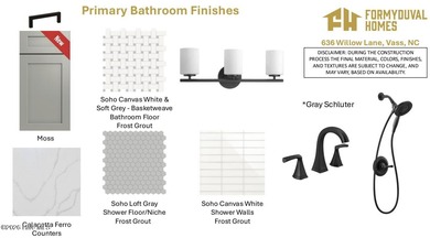 A stunning new construction by local builders, Formyduval Homes on Woodlake Country Club in North Carolina - for sale on GolfHomes.com, golf home, golf lot