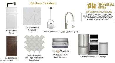 A stunning new construction by local builders, Formyduval Homes on Woodlake Country Club in North Carolina - for sale on GolfHomes.com, golf home, golf lot