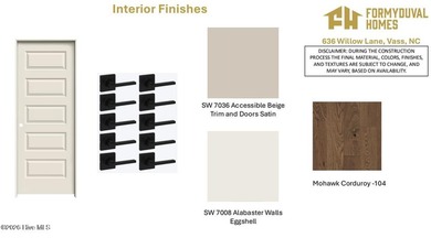 A stunning new construction by local builders, Formyduval Homes on Woodlake Country Club in North Carolina - for sale on GolfHomes.com, golf home, golf lot