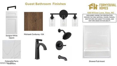 A stunning new construction by local builders, Formyduval Homes on Woodlake Country Club in North Carolina - for sale on GolfHomes.com, golf home, golf lot