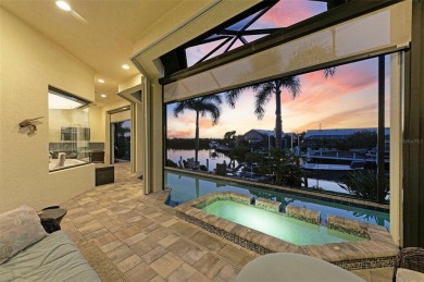 Incredible SUNSETS & LONG WATER VIEWS of the RIM CANAL await on Saint Andrews South Golf Club in Florida - for sale on GolfHomes.com, golf home, golf lot