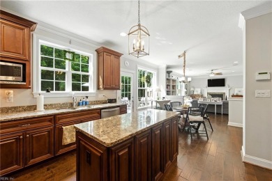 All-brick 4BR, 2.5BA home in highly desirable Cahoon Plantation on Chesapeake Golf Club in Virginia - for sale on GolfHomes.com, golf home, golf lot