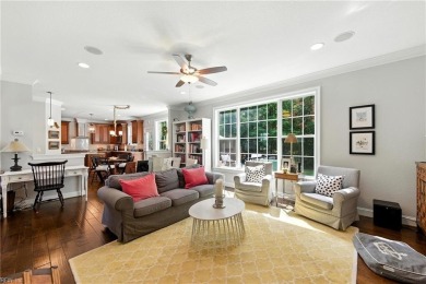 All-brick 4BR, 2.5BA home in highly desirable Cahoon Plantation on Chesapeake Golf Club in Virginia - for sale on GolfHomes.com, golf home, golf lot