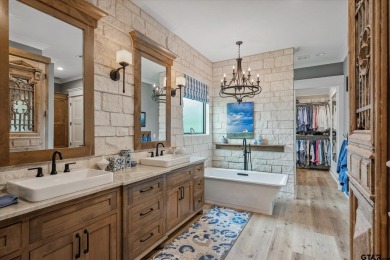 For the first time since its custom build in 2021, this on Hide-A-Way Lake Golf Course in Texas - for sale on GolfHomes.com, golf home, golf lot