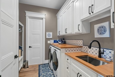 For the first time since its custom build in 2021, this on Hide-A-Way Lake Golf Course in Texas - for sale on GolfHomes.com, golf home, golf lot
