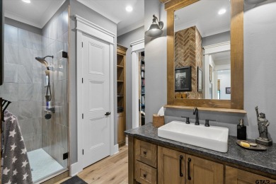For the first time since its custom build in 2021, this on Hide-A-Way Lake Golf Course in Texas - for sale on GolfHomes.com, golf home, golf lot