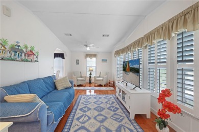 Fully furnished and spacious 27'x58' manufactured home. Built in on Maple Leaf Golf and Country Club in Florida - for sale on GolfHomes.com, golf home, golf lot