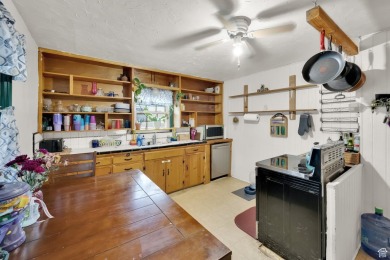 A quaint southwestern house set in a peaceful, quiet on Mick Riley Golf Course in Utah - for sale on GolfHomes.com, golf home, golf lot