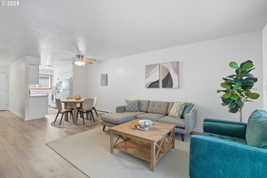 Welcome to this two-story, 2-bedroom, 1.5-bath condo that is a on Gresham Golf Course in Oregon - for sale on GolfHomes.com, golf home, golf lot