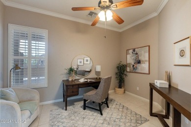 Priced $50K below recent appraisal, this upgraded Santa Rosa on Heritage Highlands At Dove Mountain in Arizona - for sale on GolfHomes.com, golf home, golf lot
