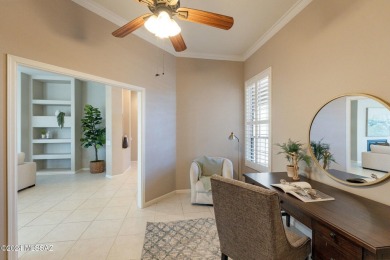 Priced $50K below recent appraisal, this upgraded Santa Rosa on Heritage Highlands At Dove Mountain in Arizona - for sale on GolfHomes.com, golf home, golf lot