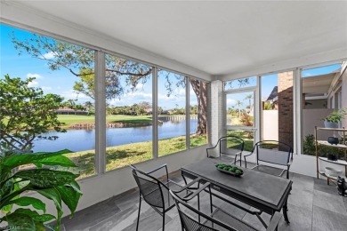 Move right into this rarely found gem--a low-maintenance on Estero Country Club in Florida - for sale on GolfHomes.com, golf home, golf lot