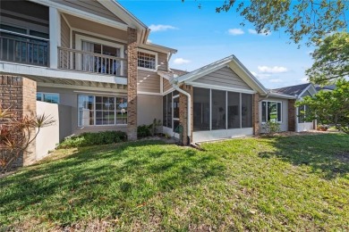 Move right into this rarely found gem--a low-maintenance on Estero Country Club in Florida - for sale on GolfHomes.com, golf home, golf lot