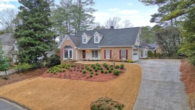 Brick & frame two-story house features an abundance of charm and on Horseshoe Bend Country Club in Georgia - for sale on GolfHomes.com, golf home, golf lot