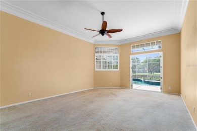 Welcome to this elegant residence in the highly sought-after on Hunters Green Country Club in Florida - for sale on GolfHomes.com, golf home, golf lot