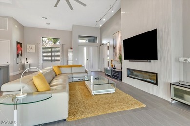 Discover modern coastal living in this Beautiful custom Home on Burnt Store Golf Club in Florida - for sale on GolfHomes.com, golf home, golf lot