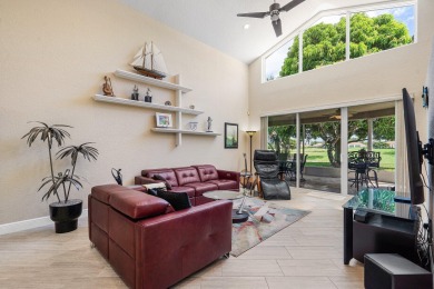 Enjoy stunning golf course & lake views from this 3BR, 21/2BA on Indian Spring Golf and Country Club in Florida - for sale on GolfHomes.com, golf home, golf lot